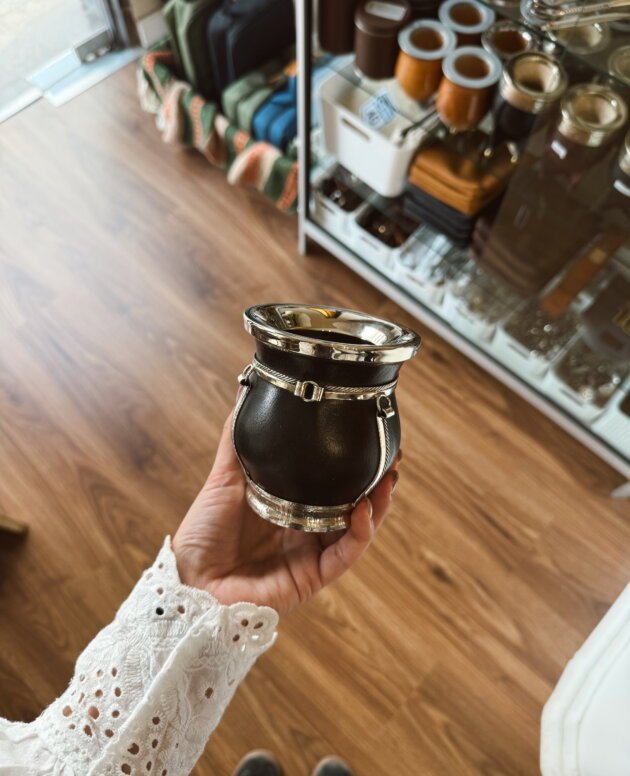 MATE DE ALGARROBO NEGRO ALPACA