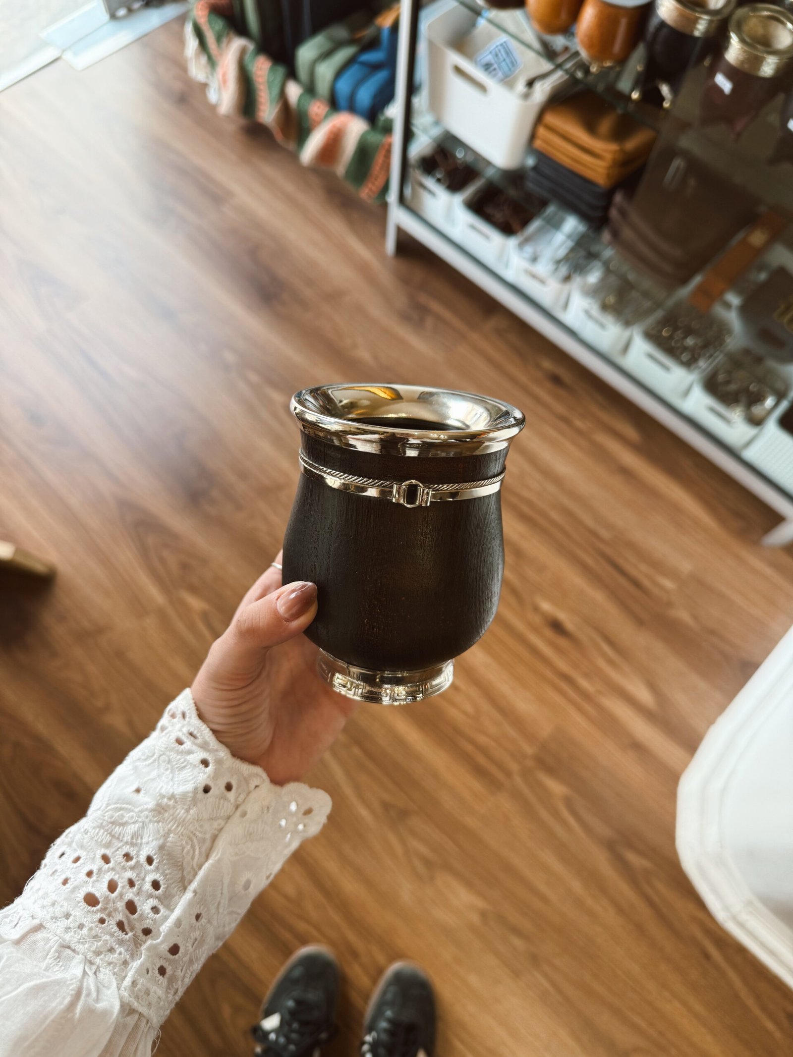 MATE ALGARROBO NEGRO ALPACA