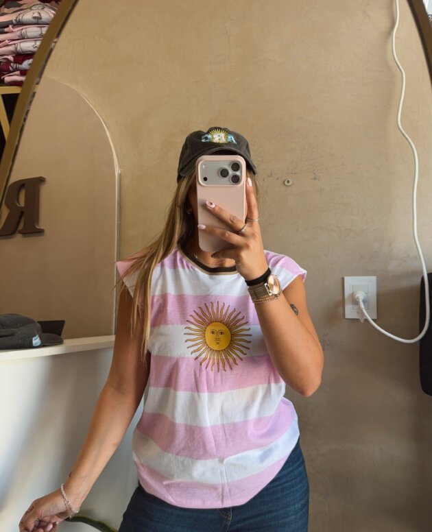 MUSCULOSA ROSA SOL DE MAYO