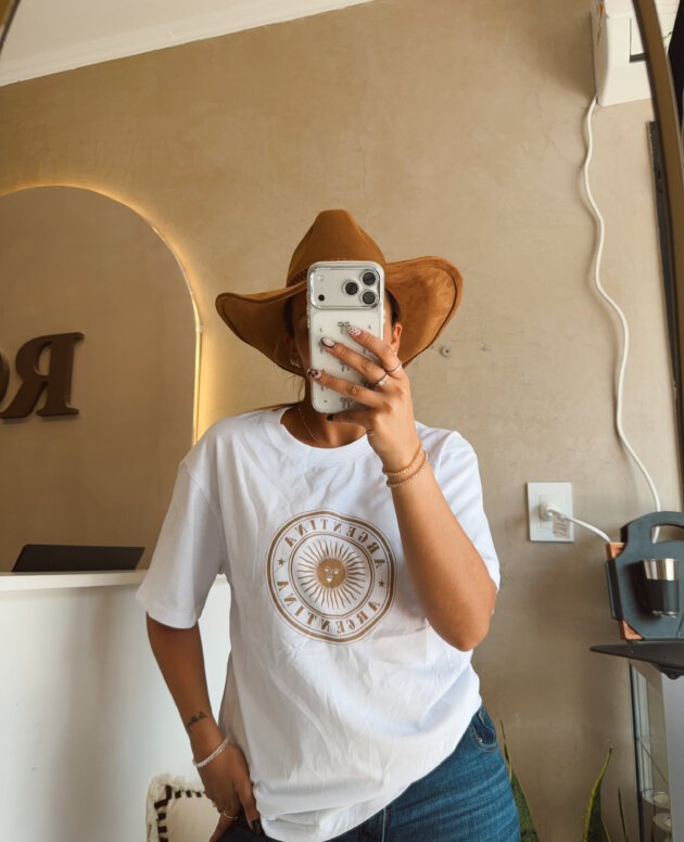 REME ALGODON PREMIUM OVER CIRCULO ARG BLANCO