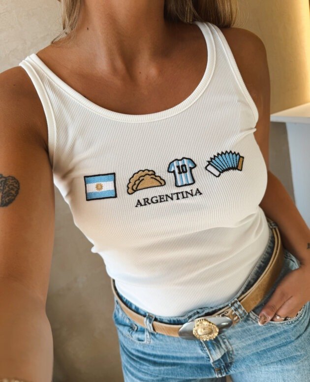 MUSCULOSA 10 BLANCA