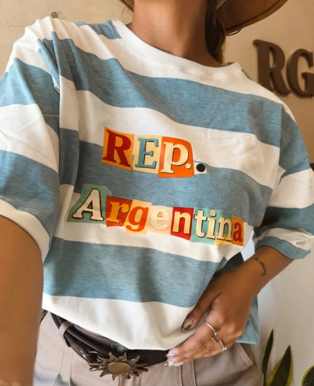 REMERA REPUBLICA ARG