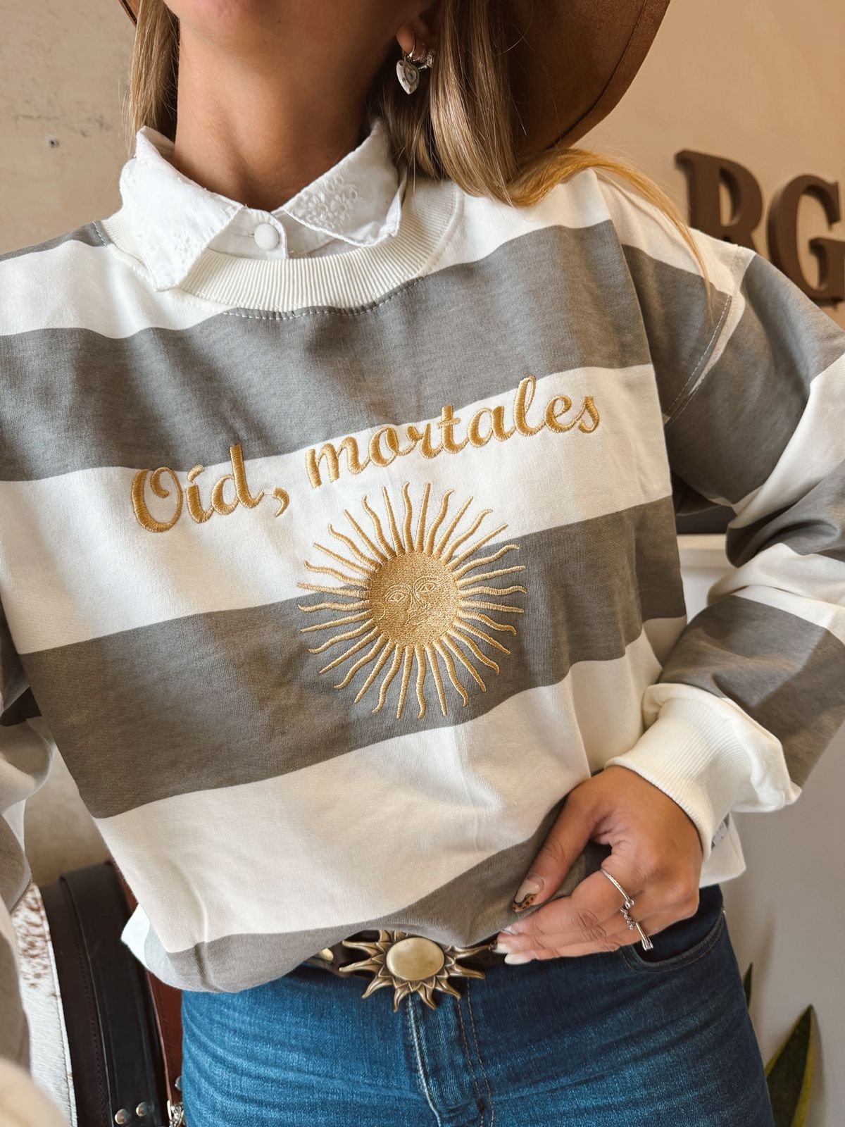 BUZO OID MORTALES GRIS
