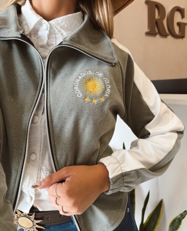CAMPERA CORONADOS DE GLORIA GRIS