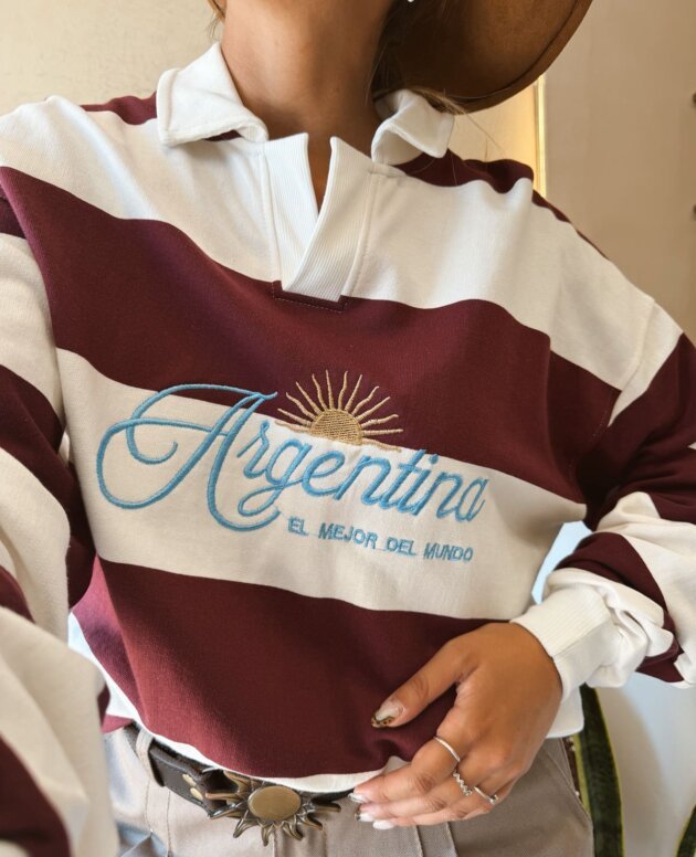 BUZO CHOMBA ARGENTINA BORDO