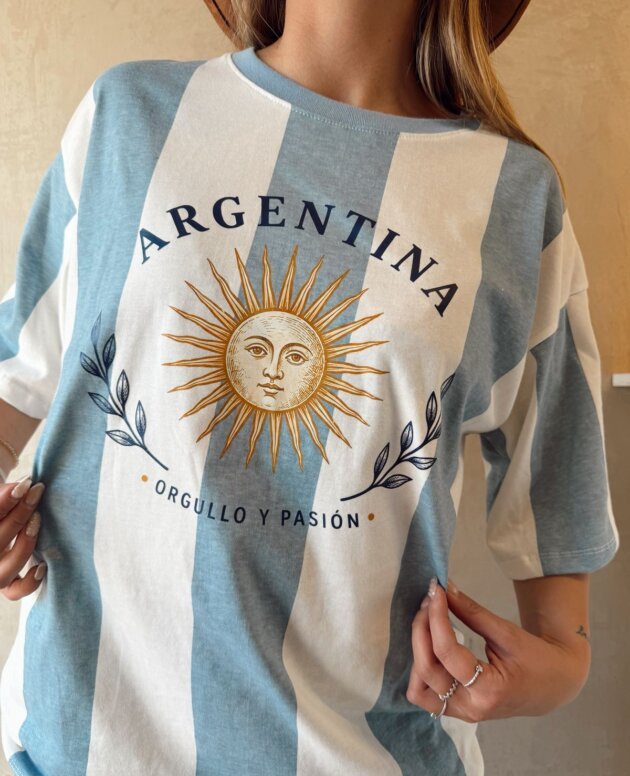 REMERA ORGULLO Y PASIÓN